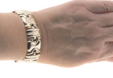 Links Of Gold - Vintage Gold Tone Fancy Link Bracelet (VB059)