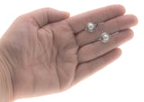 Pearl Classics - Vintage Sterling Silver Cultured Pearl Dangle Earrings (VE286)