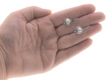 Pearl Classics - Vintage Sterling Silver Cultured Pearl Dangle Earrings (VE286)