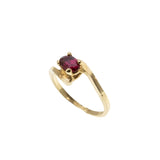 Vintage Sweet - Vintage 10K Gold Ruby Bypass Ring (VR971)