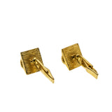 Forsyth - Vintage Gold Plated Blue Stone Double Pair Of Cuff Links In The Original Box (VA015)