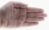 Freedom - Estate 14K Rose & White Gold Diamond, Diamond-Cut Butterfly Pendant & 14K Rose Gold Fill Chain (EP077)