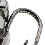 Sparkling Cascades - Vintage Signed 'JAY FLEX' Rhodium, Sterling Silver Austrian Swarovski Crystal Screw-Back Earrings (VE438)