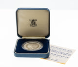 Royal Mint - Vintage English 1981 Prince Charles & Lady Diana Commemorative Royal Wedding Silver Proof Coin (VA016)