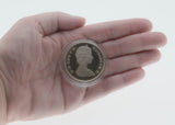 Royal Mint - Vintage English 1981 Prince Charles & Lady Diana Commemorative Royal Wedding Silver Proof Coin (VA016)