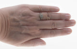 Petals Of Perfection - Art Deco English 18K Gold Platinum Natural Diamond Daisy Ring (ADR281)