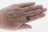 Marquise Sparkler - Vintage Silver Plate Crystal Cluster Ring (VR1013)