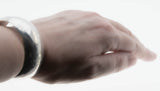 Cuff Me - Vintage Signed 'Smith & Bond' Sterling Silver Engraved Cuff Bracelet (VB125)