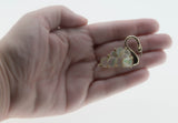 Swan Lake - Vintage Gold Plated Genuine Mother Of Pearl Swan Brooch (VBR300)