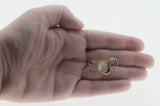 Swan Lake - Vintage Gold Plated Genuine Mother Of Pearl Swan Brooch (VBR301)