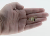 Swan Lake - Vintage Gold Plated Genuine Mother Of Pearl Swan Brooch (VBR301)