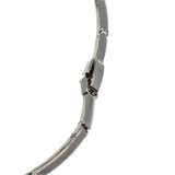 Here Comes The Sun - Estate Palladium Over Sterling Silver Crystal Necklace (EN053)