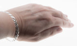 Nautical Adornment - Estate Italian Sterling Silver Mariner Link Bracelet (EB035)