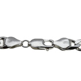 Nautical Adornment - Estate Italian Sterling Silver Mariner Link Bracelet (EB035)