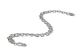 Nautical Adornment - Estate Italian Sterling Silver Mariner Link Bracelet (EB035)