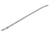 Nautical Adornment - Estate Italian Sterling Silver Mariner Link Bracelet (EB035)