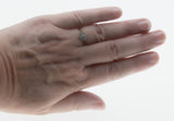 Jewelled Daisy - Edwardian English Signed 'S.B & S LTD' 18K Gold Platinum Natural Diamond Daisy Ring (EDR083)