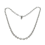 Sarah Coventry - Vintage Signed 'Sara Cov' Silver Tone Decorative Link Adjustable Chain (VN226)