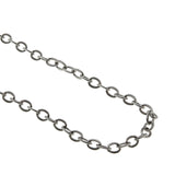 Sarah Coventry - Vintage Signed 'Sara Cov' Silver Tone Decorative Link Adjustable Chain (VN226)