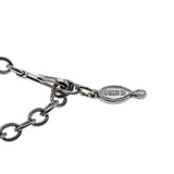 Sarah Coventry - Vintage Signed 'Sara Cov' Silver Tone Decorative Link Adjustable Chain (VN226)