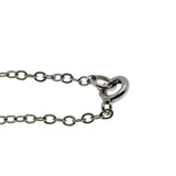 Faith & Devotion- Vintage Silver Plated Crystal Rhinestone Cross Pendant & Chain (VP252)