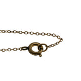 Snow - Vintage Gold Filled Genuine Cultured Pearl Pendant & Chain (VP253)