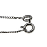 Circle Of Life - Estate Silver Tone Crystal Rhinestone Pendant & Sterling Silver Chain (EP080)