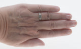 Romantic Proposal - Edwardian English 18K Gold & Platinum Natural 'Old European Cut' Diamond Heart Engagement Ring (EDR091)