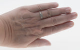 Romantic Proposal - Edwardian English 18K Gold & Platinum Natural 'Old European Cut' Diamond Heart Engagement Ring (EDR091)