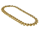 Couture Days - Vintage Signed 'Butler' Gold Plated Fancy Link Necklace (VN227)