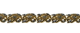 Elegantly You - Vintage Signed 'Trifari' Gold Plated Marquise Austrian Swarovski Crystal Rhinestone Bracelet (VBR207)