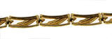 Retro Days - Vintage Signed 'Monet' Gold Plated Open-Work Bracelet (VBR208)