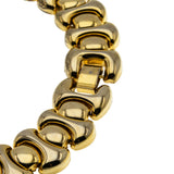 Retro Couture - Vintage Gold Plated Fancy Link Collar Necklace (VN230)