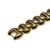 Retro Couture - Vintage Gold Plated Fancy Link Bracelet (VB127)