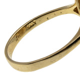 Marquise Elegance - Vintage Retro Italian 18K Gold Natural Diamond Ring (VR1032)