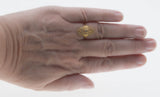 Marquise Elegance - Vintage Retro Italian 18K Gold Natural Diamond Ring (VR1032)