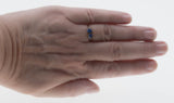 French Lavender - Vintage 10K Gold Natural Tanzanite & Diamond Ring (VR1033)