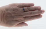 French Lavender - Vintage 10K Gold Natural Tanzanite & Diamond Ring (VR1033)