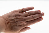 Victorian Sweet - Victorian 10K Gold Ruby & Natural Pearl Ring (VIC180)