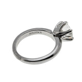 Don't Hold Back - Vintage Platinum Natural Diamond Solitaire Engagement Ring (VR1035)