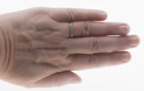 All In White - Vintage Platinum Natural Diamond Wedding/Anniversary Ring (VR1039)