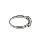 All In White - Vintage Platinum Natural Diamond Wedding/Anniversary Ring (VR1039)