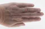 You're The One - Vintage 14K White Gold Natural Canadian Diamond Solitaire Engagement Ring (VR1041)