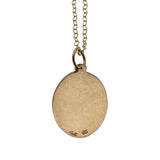 The Protected Traveller - Vintage 10K Gold Saint Christopher Pendant & 14K Gold Fill Chain (VP261)