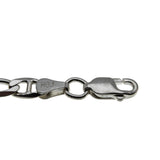 Figaro Mariner - Vintage Italian Sterling Silver Fancy  Link Bracelet  (VB131)