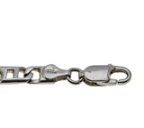 Silvery Adornment - Vintage Sterling Silver Heavy Fancy Link Bracelet (VB132)