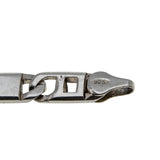Silvery Adornment - Vintage Sterling Silver Heavy Fancy Link Bracelet (VB132)