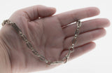 Victorian Masterpiece - Victorian English Sterling Silver Hand-crafted Watch Chain Necklace (VICN042)