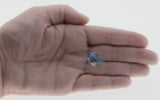 Blue Sky - Estate Natural Loose Blue Topaz Pear Shape Gemstone (EA003)