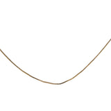 Box It Up - Vintage 10K Gold Classic Box Chain Necklace (VN239)